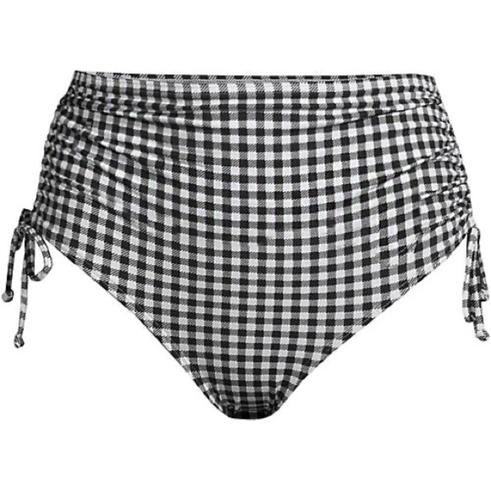 Lands End Adjustable High Waisted Bikini Bottoms - size 2X